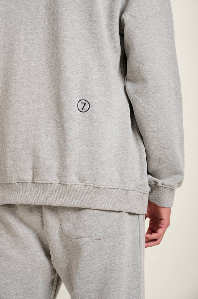 ADAM ZIP GREY MEL FLEE