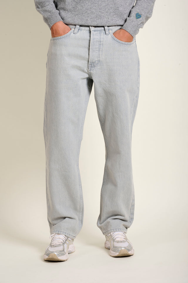 JEANS STRAIGHT - GREY ZR - PANTS