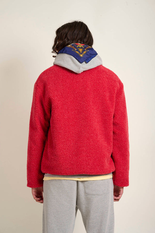 VESTE ALECK POLAIR - BERRY ROSE - FLEE