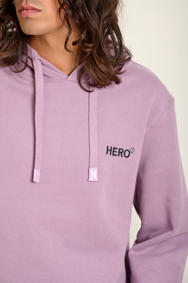 SWEAT ARSENE - MAUVE - FLEE