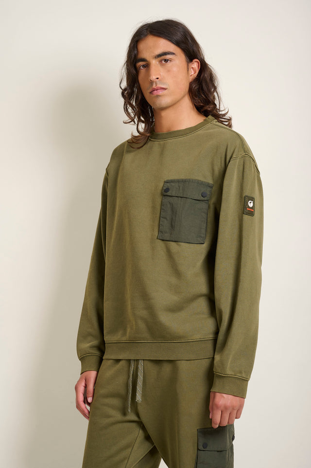 SWEAT NIWAKI - TREILLIS - Molletons