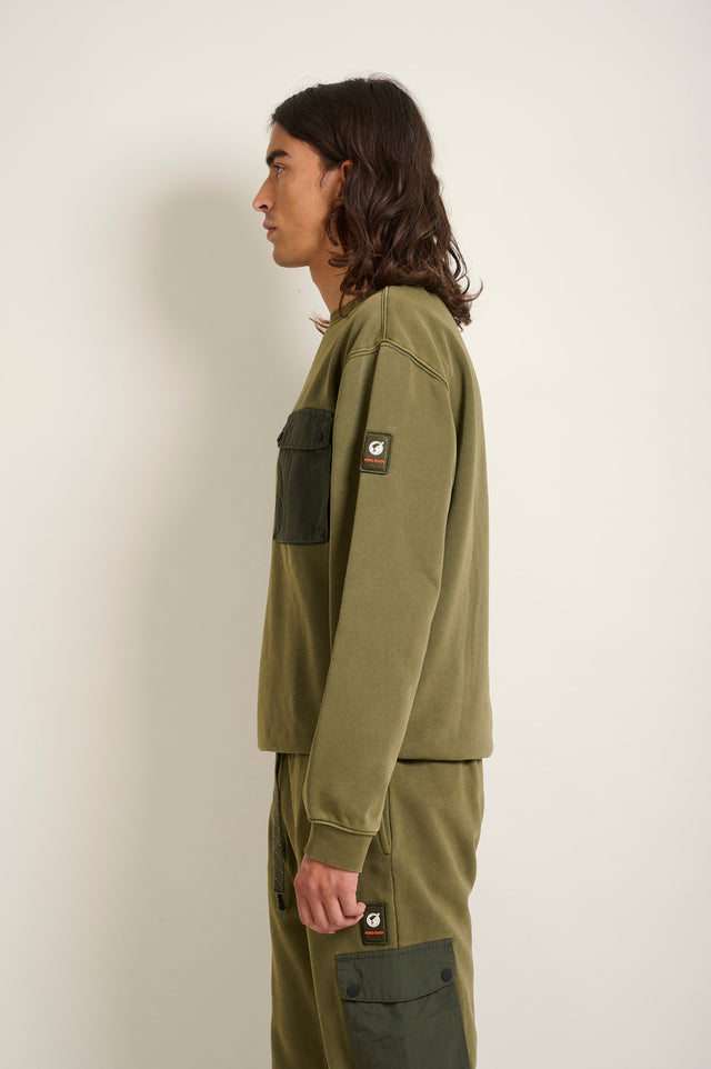 SWEAT NIWAKI - TREILLIS - Molletons