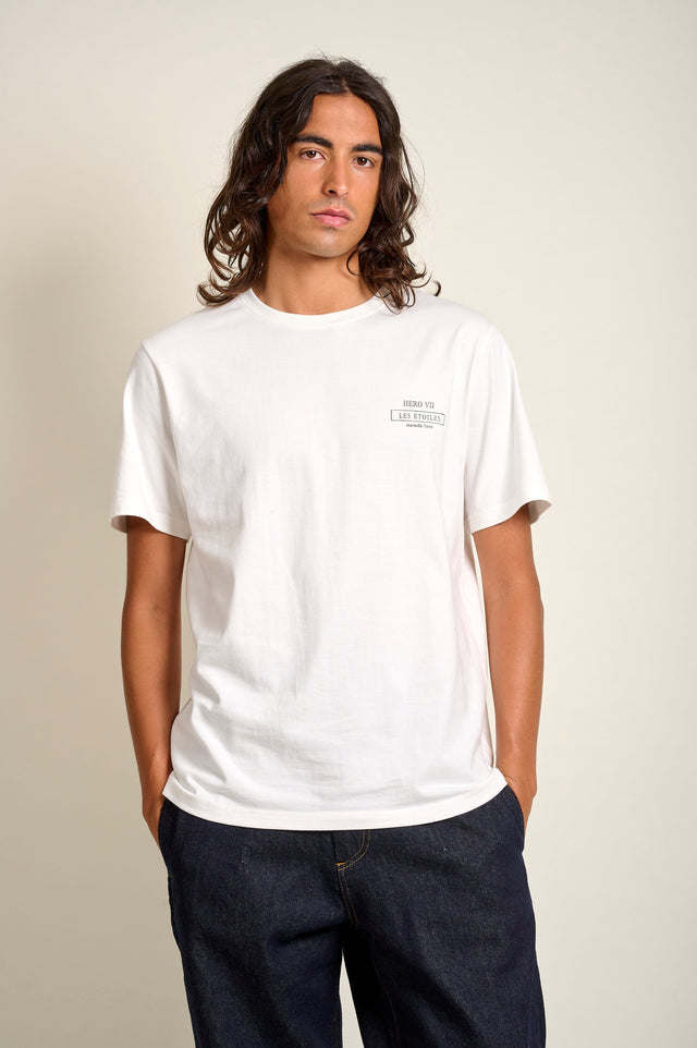 ABEL TEE OFF WHITE TEESHIRT