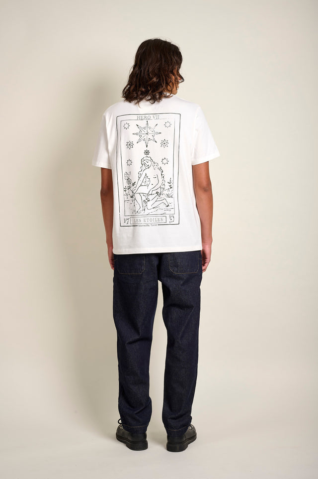 ABEL TEE OFF WHITE TEESHIRT