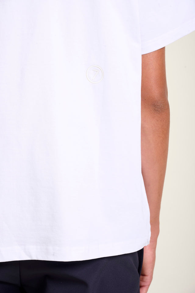 T-SHIRT ADAMO - WHITE - TEESHIRT