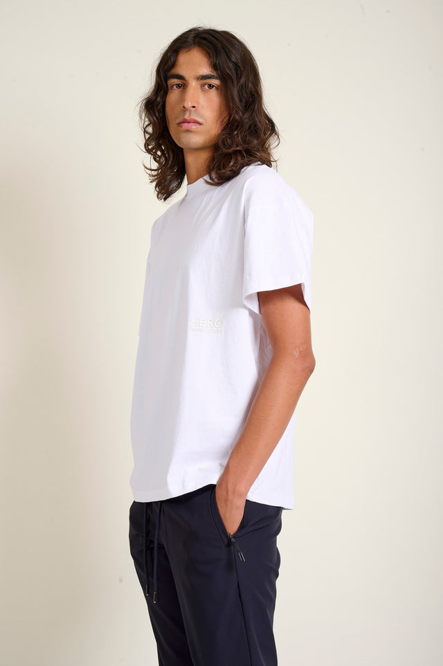 T-SHIRT ADAMO - WHITE - TEESHIRT