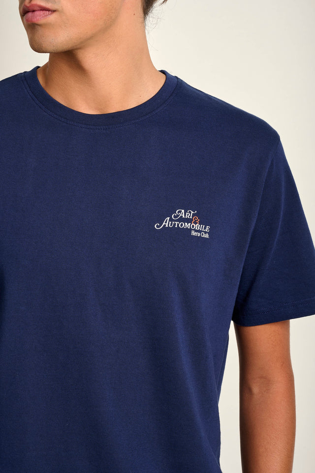 T-SHIRT ASHER - NAVY - TEESHIRT