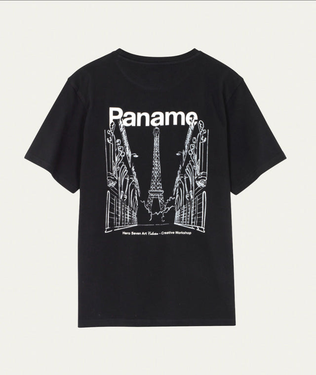 PANAME - BLACK - TEESHIRT