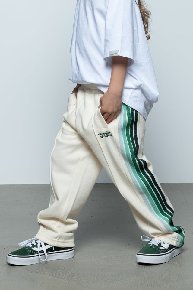 TENNIS PANT KID - PRISTINE - FLEE