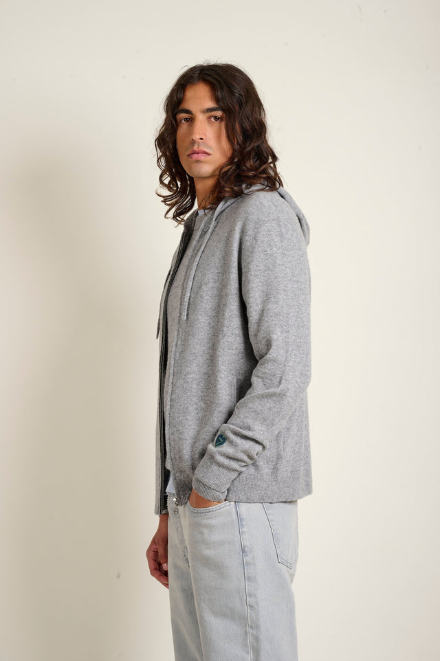 VESTE AUDRAN ZIPOVER - GREY MELANGE - PUL