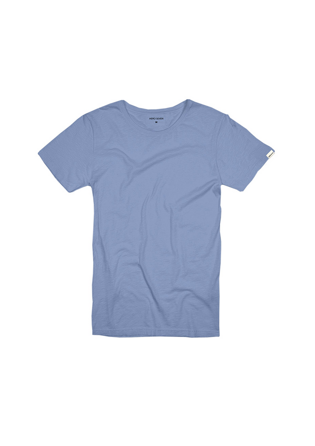 BASIC COL ROND - LAVENDER - TEESHIRT