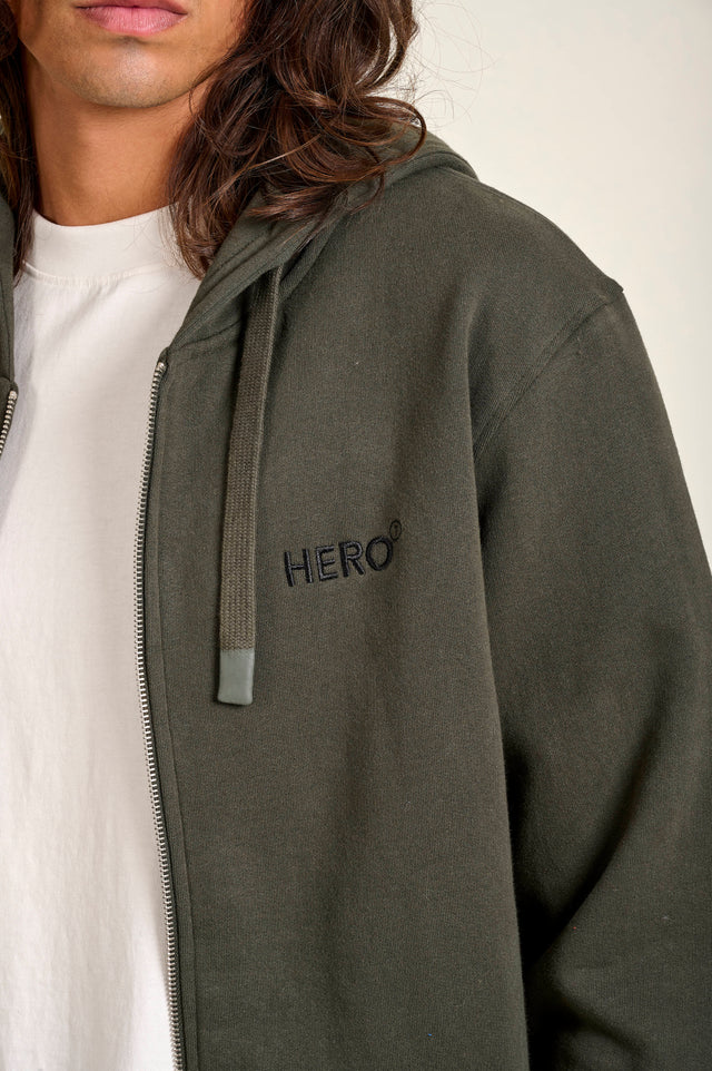 ADAM ZIP MILITARY FLEE