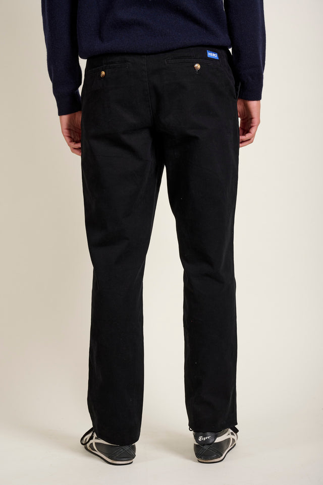 PANTALON BASIC CHINO - BLACK - PANTS