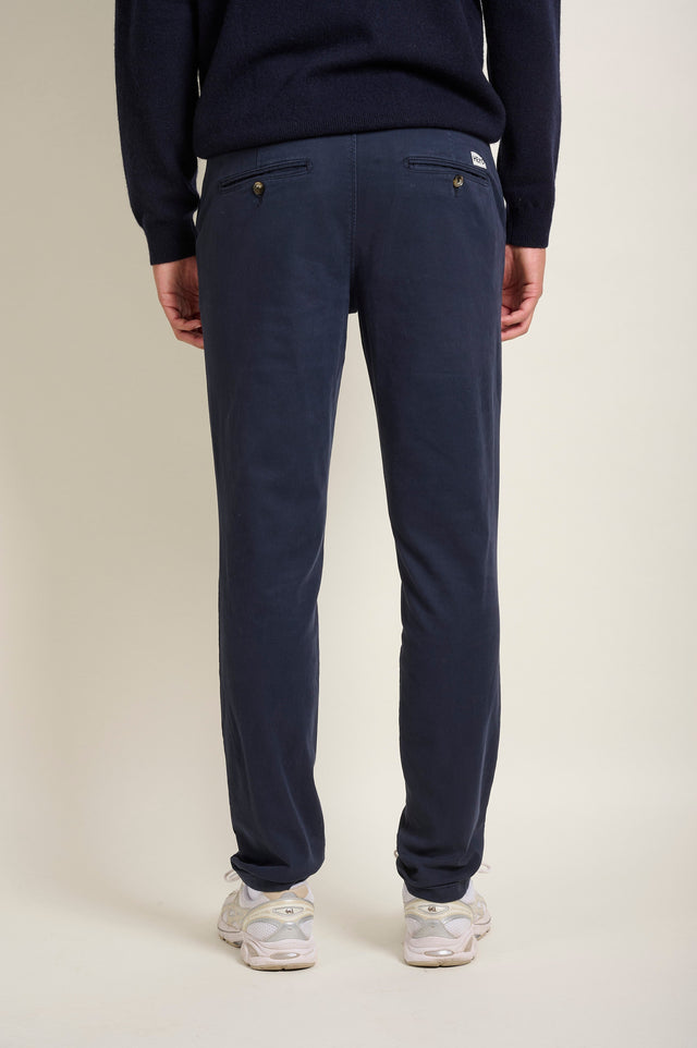 PANTALON BASIC CHINO - DARK NAVY - PANTS