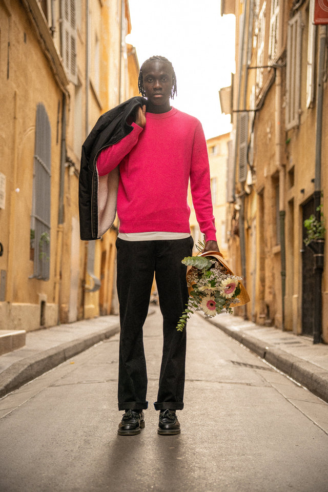 PANTALON CHINO REGULAR - BLACK - PANTS