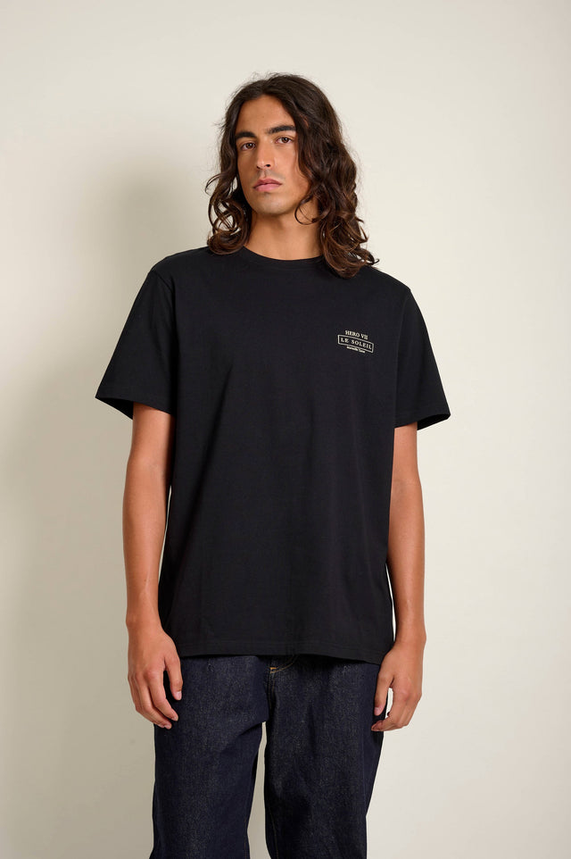 T-SHIRT ABEL - BLACK - TEESHIRT
