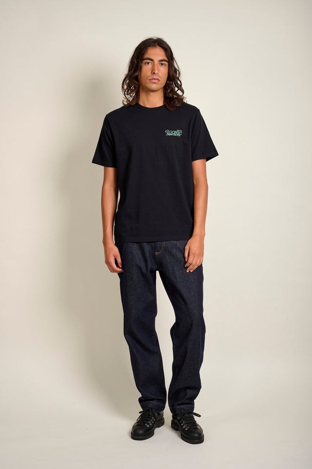 ABEL TEE - BLACK - TEESHIRT