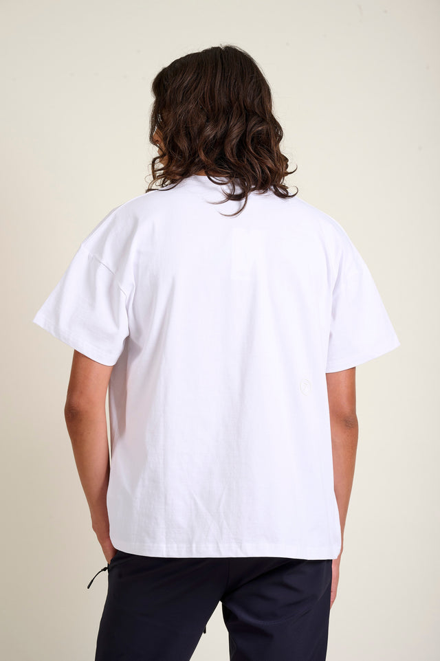 T-SHIRT ADAMO - WHITE - TEESHIRT