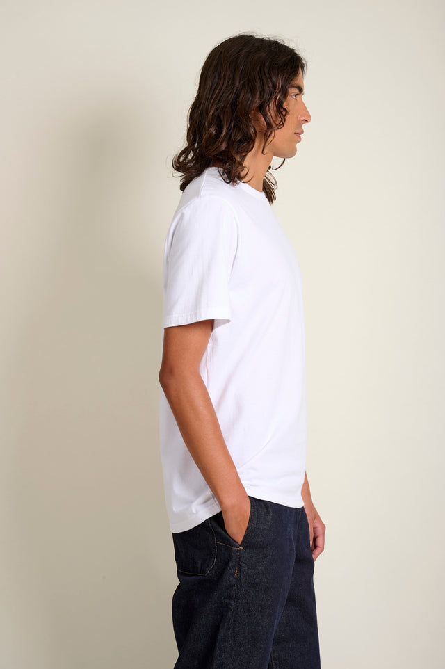 AMADEO TEE WHITE TEESHIRT