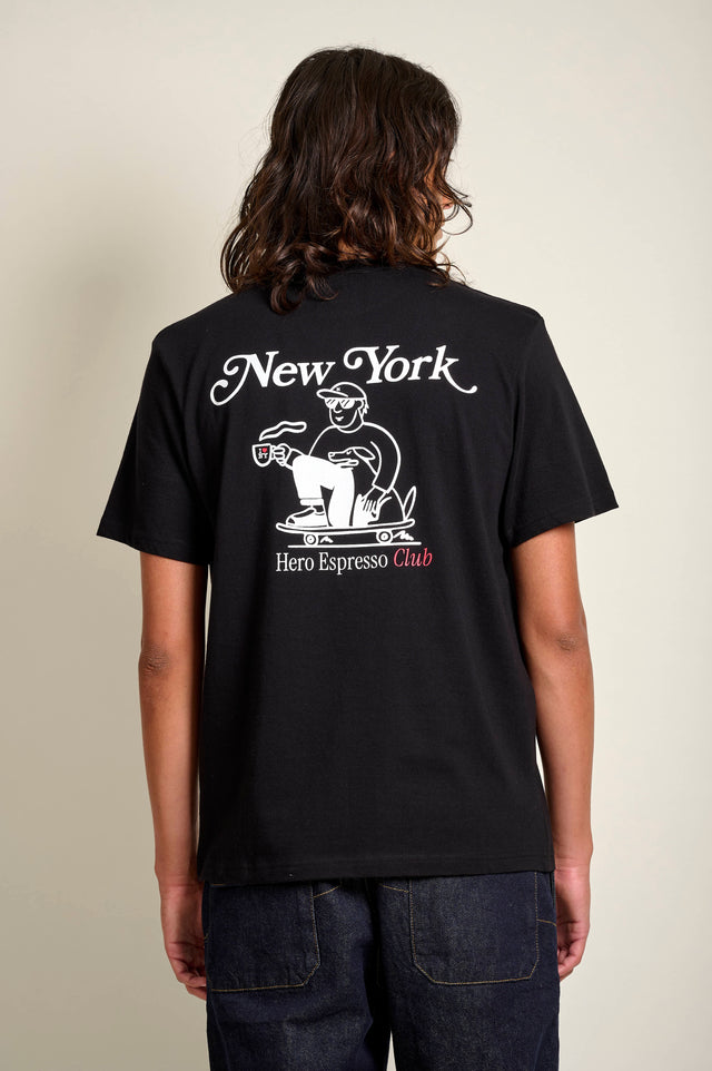 ANGELY TEE BLACK TEESHIRT