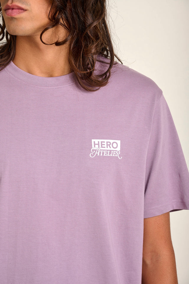 T-SHIRT APOLIN - MAUVE - TEESHIRT