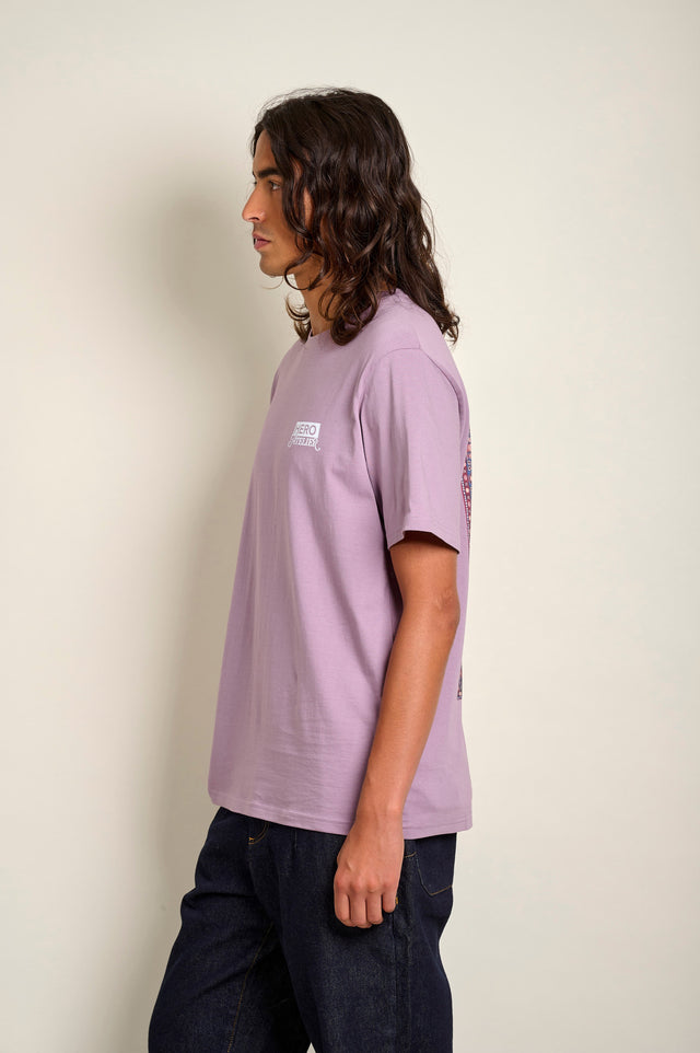 T-SHIRT APOLIN - MAUVE - TEESHIRT