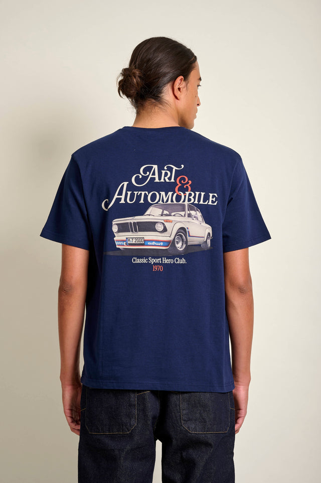 T-SHIRT ASHER - NAVY - TEESHIRT