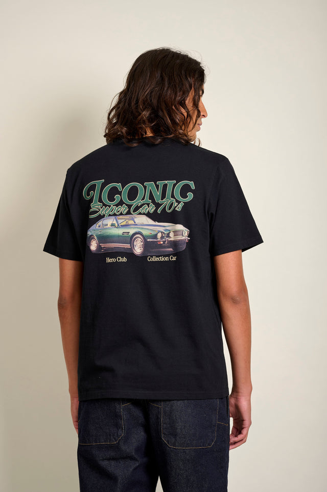 AUBAN TEE BLACK TEESHIRT