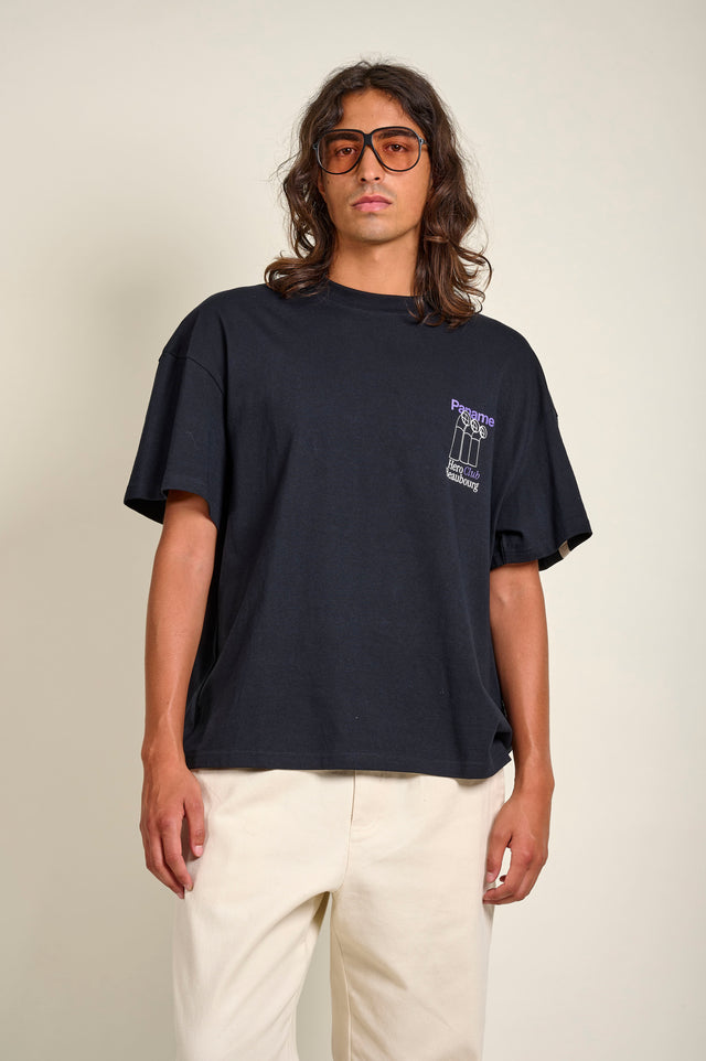 T-SHIRT AUDREN - BLACK - TEESHIRT