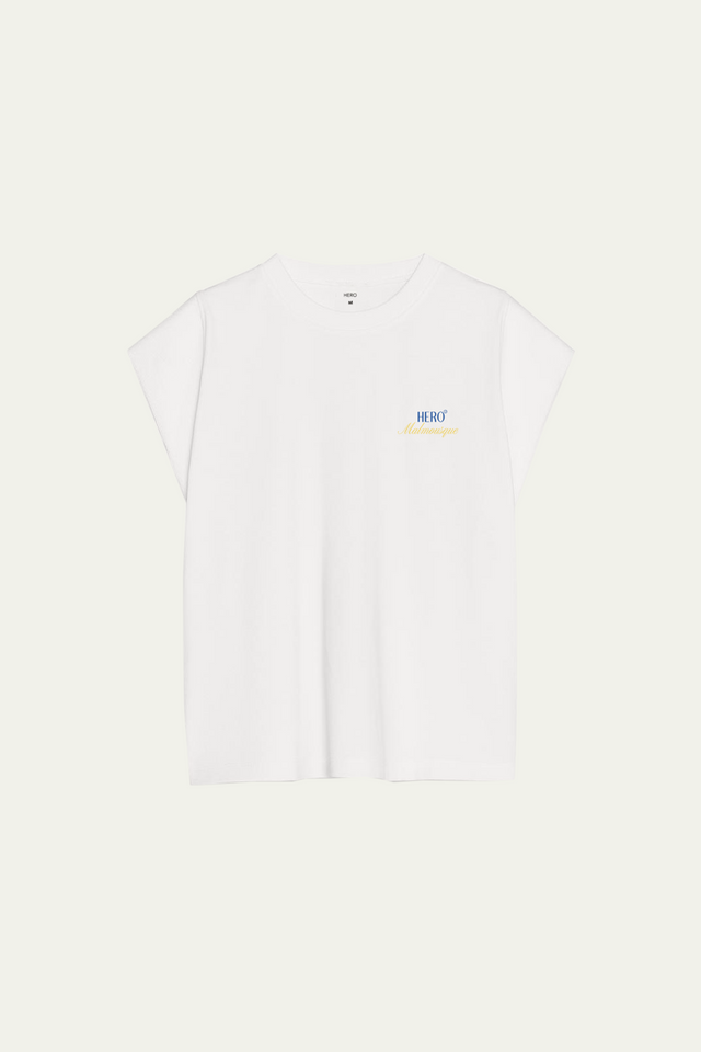 W MALMOUSQUE TEE - OFF WHITE - TEESHIRT