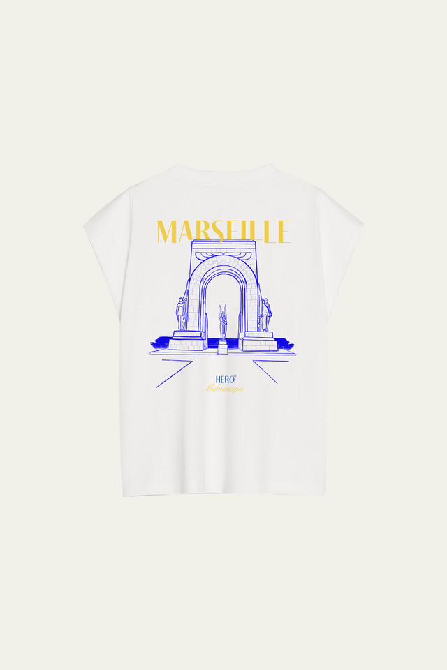 W MALMOUSQUE TEE - OFF WHITE - TEESHIRT
