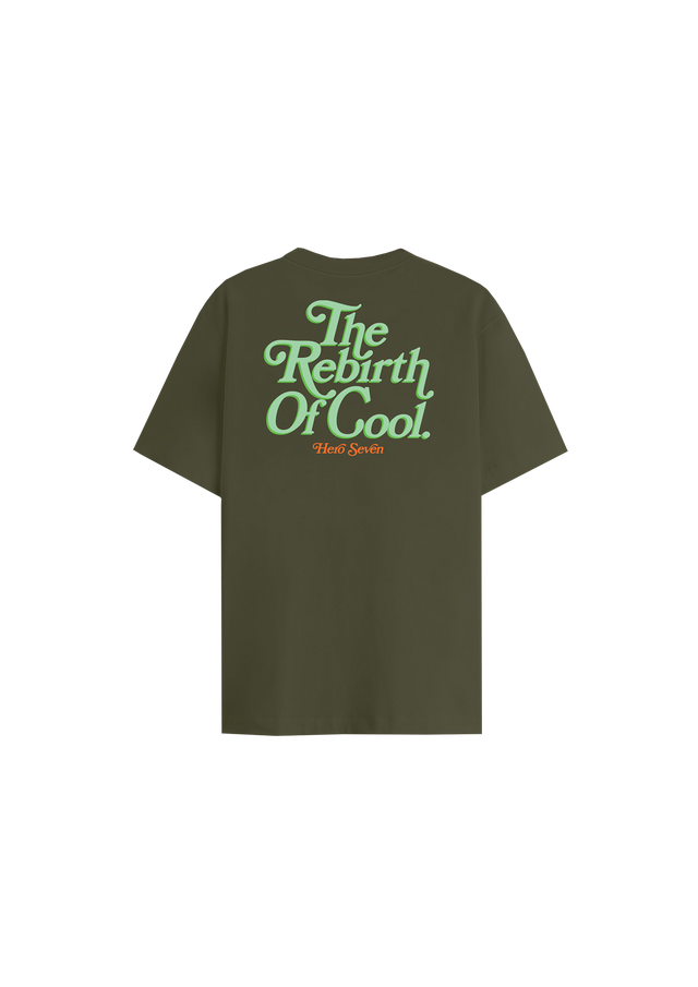 REBIRTH OF COOL - BURNT OLIVE - TEESHIRT