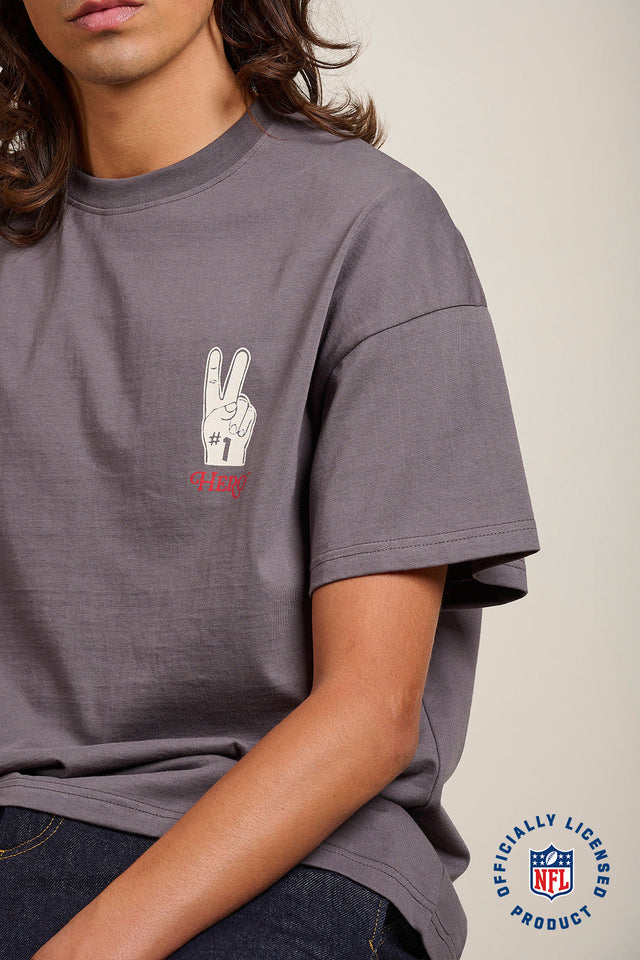 T-SHIRT RAIDERS - ANTRACITE - TEESHIRT