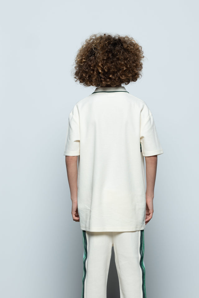 TENNIS POLO KID - PRISTINE - POLOS