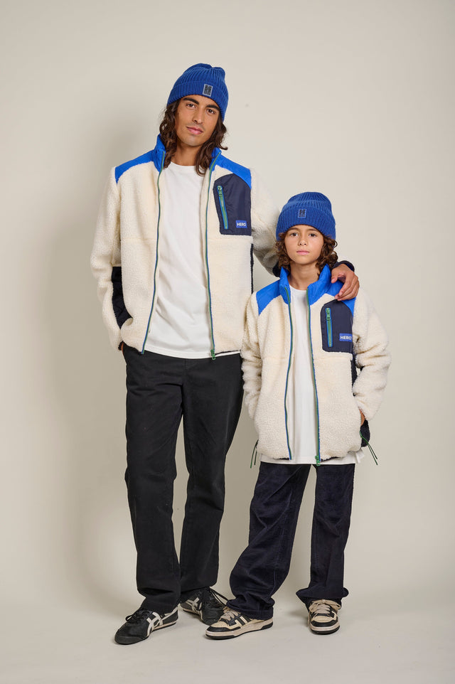 VESTE BENSON KID - OFF WHITE - JKTS