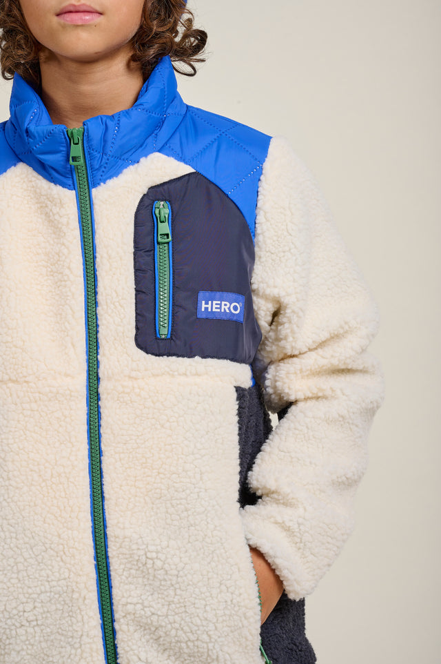 VESTE BENSON KID - OFF WHITE - JKTS