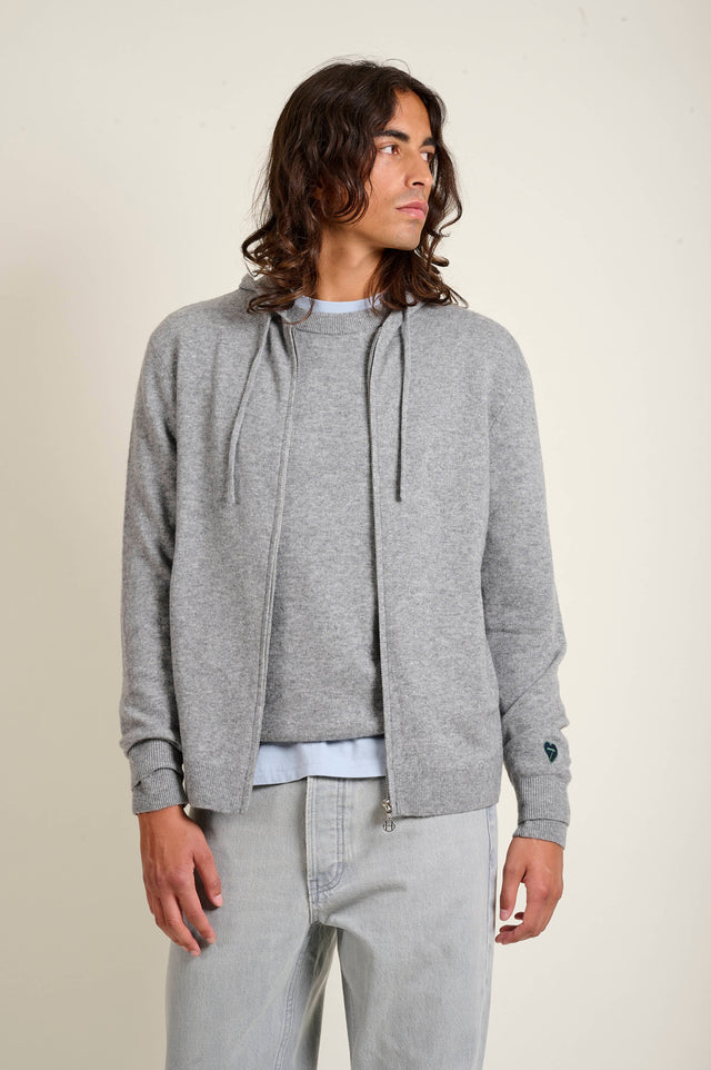 VESTE AUDRAN ZIPOVER - GREY MELANGE - PUL